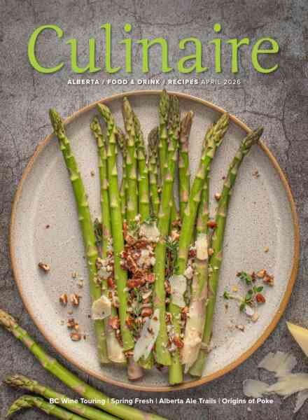 Culinaire Magazine – April 2026 Cover