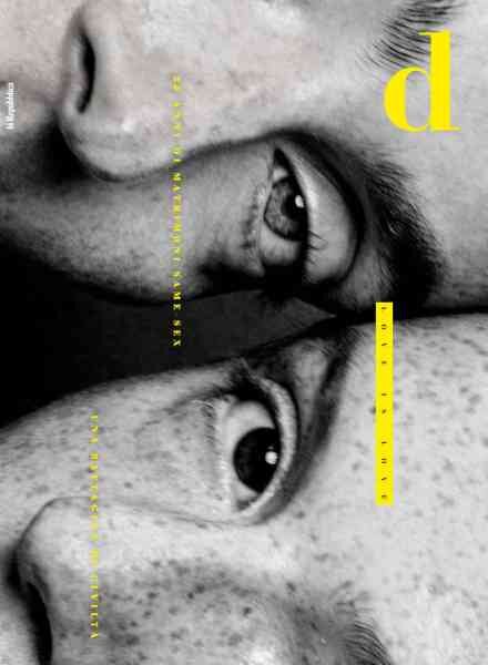 D la Repubblica – 18 Aprile 2026 Cover
