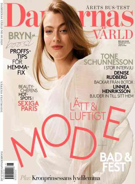 Damernas Varld – April 2026 Cover