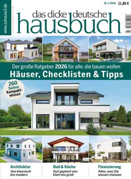 Das Dicke Deutsche Hausbuch – April 2026 Cover