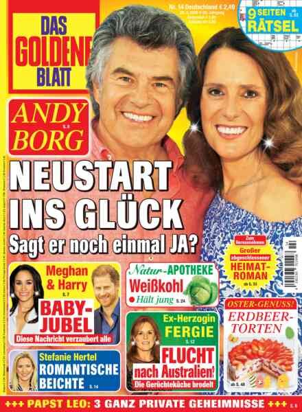 Das Goldene Blatt – 28 Marz 2026 Cover
