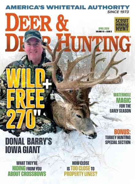 Deer & Deer Hunting – April 2026 Cover