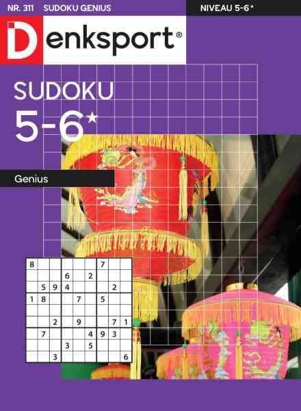 Denksport Sudoku 5-6 genius – April 2026 Cover