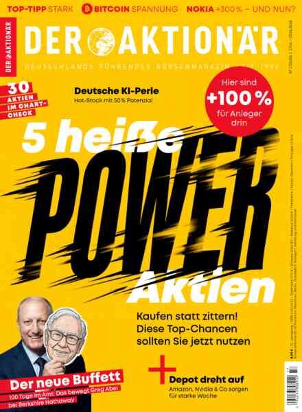 Der Aktionar – 17 April 2026 Cover