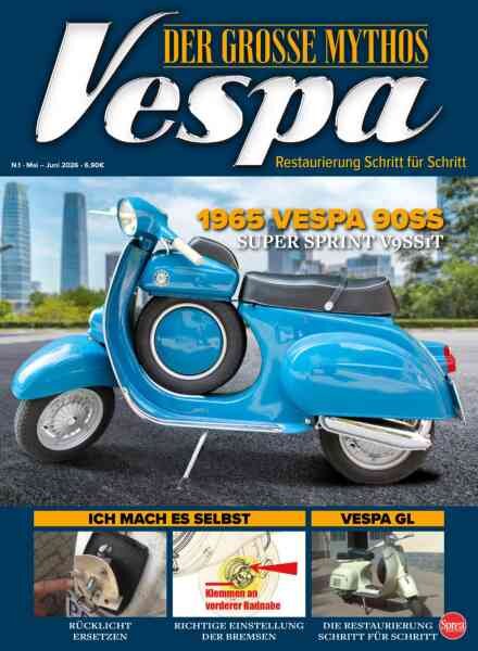 Der Grosse Mythos Vespa – Mai-Juni 2026 Cover