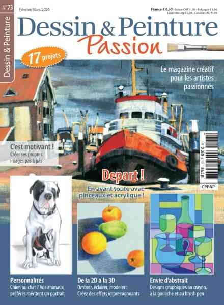 Dessin & Peinture Passion – Fevrier-Mars 2026 Cover