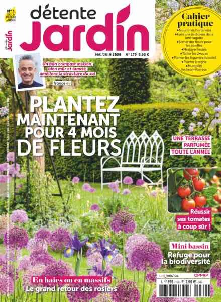 Detente Jardin – Mai-Juin 2026 Cover