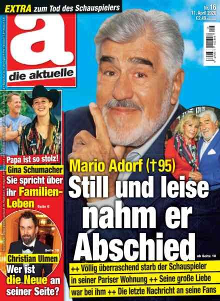 Die Aktuelle – 11 April 2026 Cover