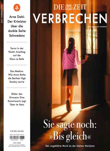 Die Zeit Verbrechen – April-Mai 2026 Cover
