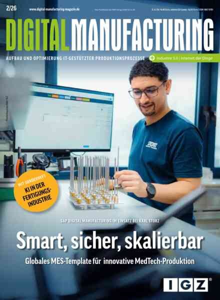 Digital Manufacturing – Ausgabe 2 2026 Cover