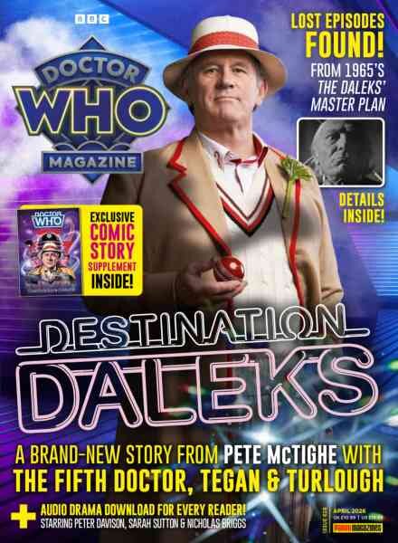 Doctor Who Magazine – April 2026 Cover
