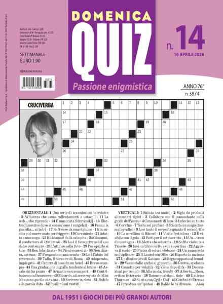 Domenica Quiz – 16 Aprile 2026 Cover