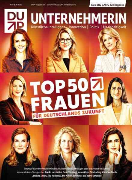 DUP Unternehmer-Magazin – Mai-Jun 2026 Cover