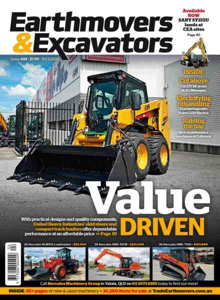 Earthmovers & Excavators – 29 March 2026 Cover