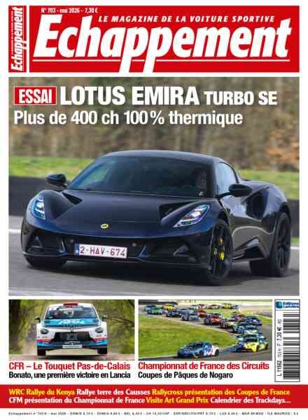 Echappement – Mai 2026 Cover