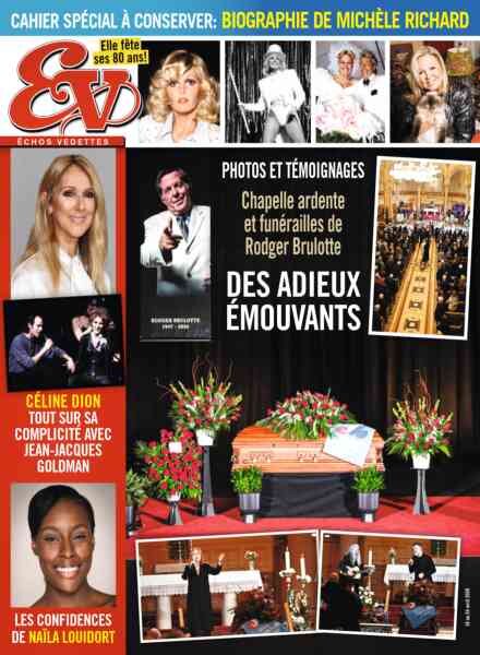 echos Vedettes – 18 Avril 2026 Cover