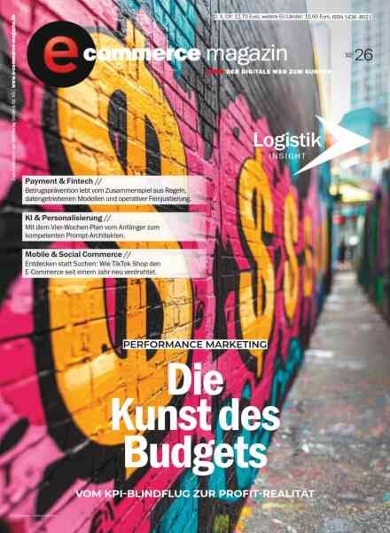 ecommerce Magazin – Ausgabe 2 2026 Cover
