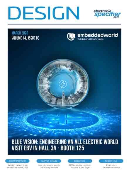 Electronic Specifier Design Magazine – March 2026 Cover