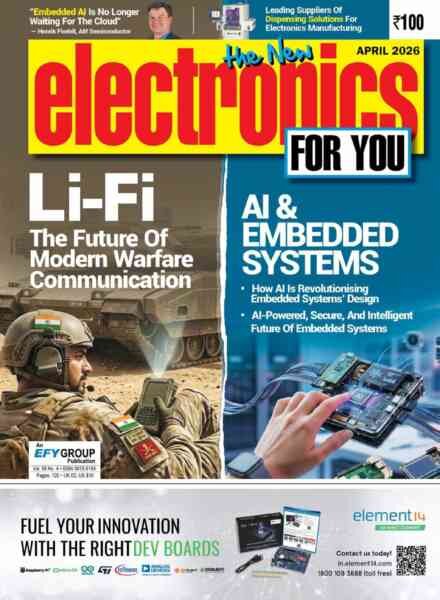Electronics For You – April 2026 Cover