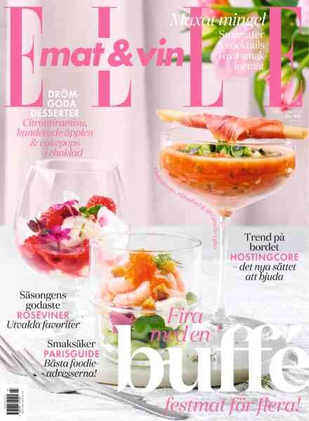 Elle Mat & Vin – April 2026 Cover