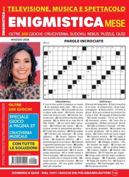 Enigmistica Mese – Maggio 2026 Cover