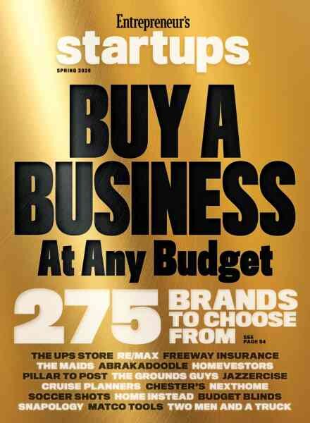 Entrepreneur’s Startups – Spring 2026 Cover
