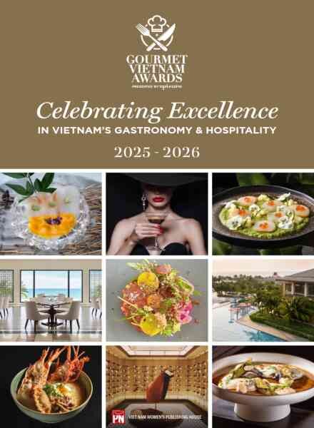 epicure Vietnam – Gourmet Vietnam Awards Guidebook 2025-2026 Cover