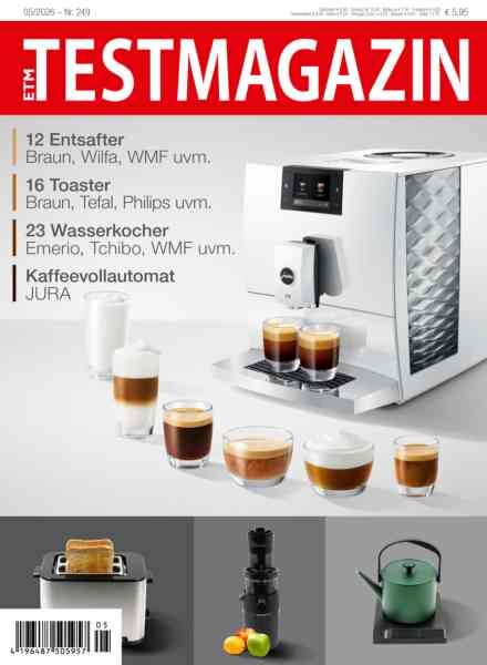ETM Testmagazin – Mai 2026 Cover