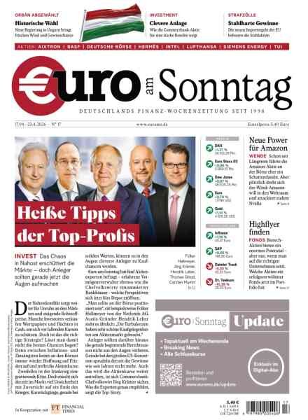 Euro am Sonntag – 17 April 2026 Cover