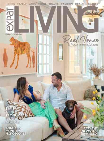 Expat Living Singapore – January 2026 Cover