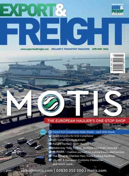 Export & Freight – April-May 2026 Cover