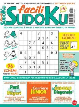 Facili Sudoku – Aprile 2026