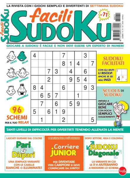 Facili Sudoku – Aprile 2026 Cover