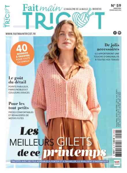 Fait Main Tricot – Fevrier-Mars 2026 Cover