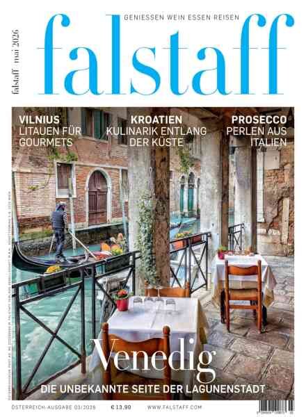Falstaff Magazin Osterreich – Mai 2026 Cover