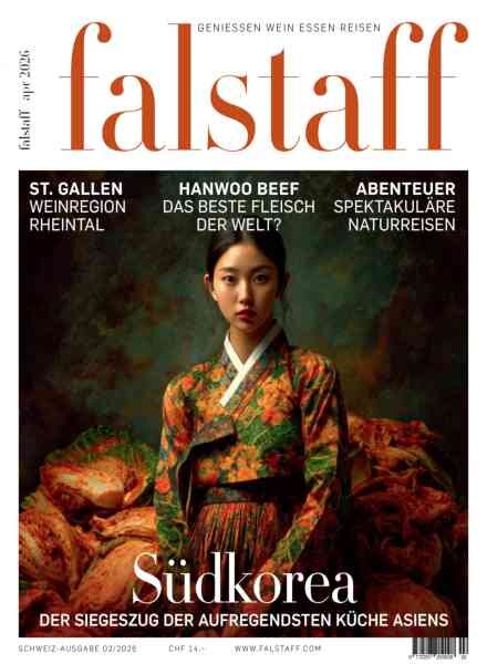 Falstaff Magazin Schweiz – April 2026 Cover