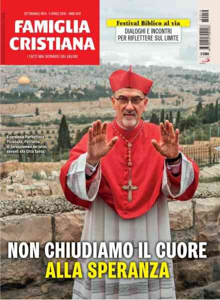 Famiglia Cristiana – 5 Aprile 2026 Cover