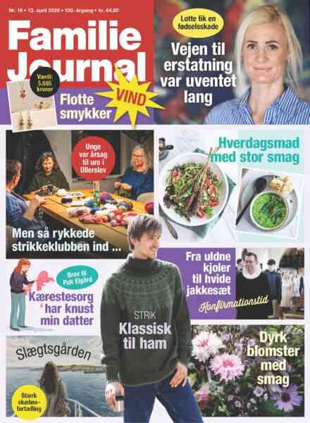 Familie Journal – 13 April 2026 Cover