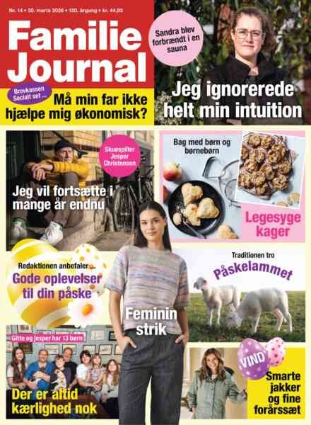 Familie Journal – 30 Marts 2026 Cover