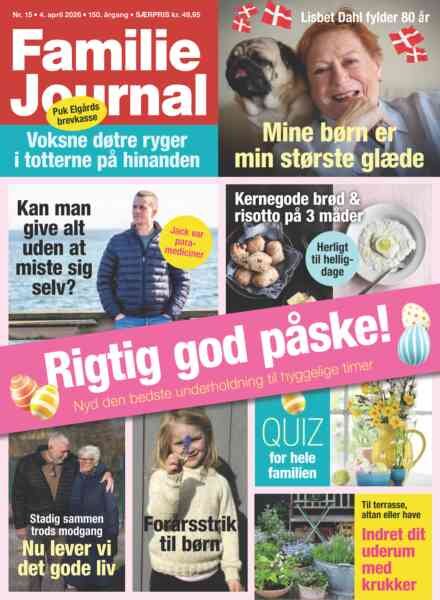 Familie Journal – 4 April 2026 Cover