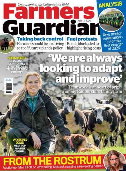 Farmers Guardian – 17 April 2026 Cover