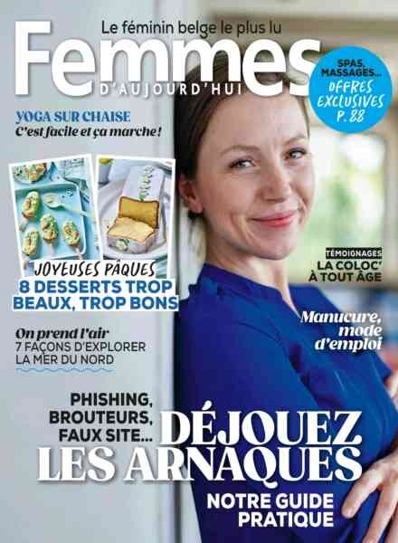Femmes D’Aujourd’Hui – 26 Mars 2026 Cover