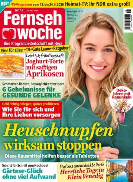Fernsehwoche – 10 April 2026 Cover