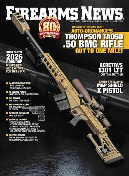 Firearms News – April 2026 Cover