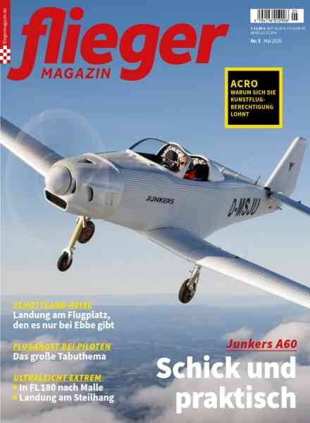 Fliegermagazin – Mai 2026 Cover
