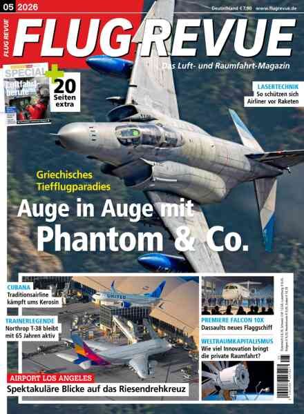 Flug Revue – Mai 2026 Cover