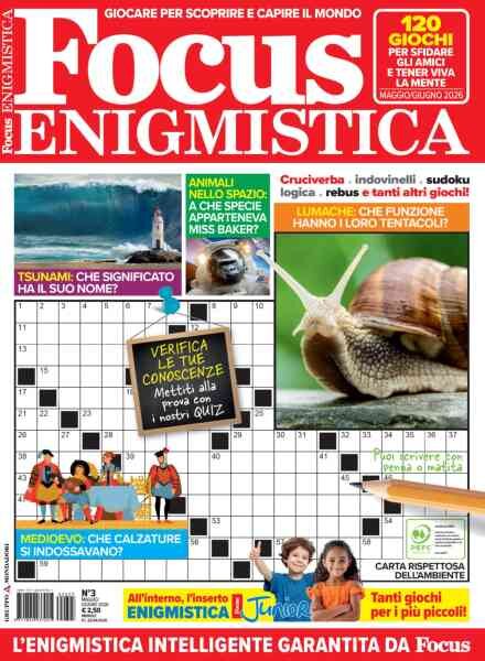 Focus Enigmistica – Maggio-Giugno 2026 Cover