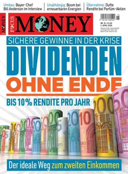 Focus Money – 2 April 2026 Cover