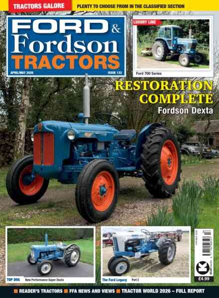 Ford & Fordson Tractors – April-May 2026 Cover