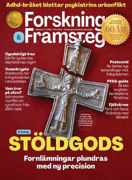 Forskning & Framsteg – April 2026 Cover
